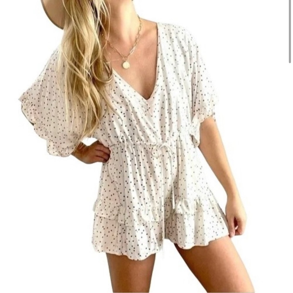 🌟Storia star ruffle romper🌟